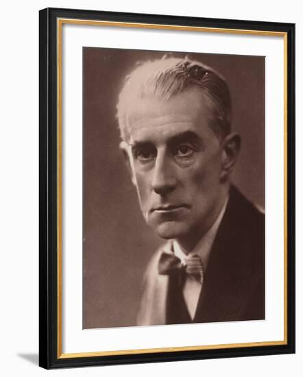 Maurice Ravel, C 1935-null-Framed Photographic Print