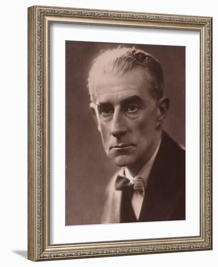 Maurice Ravel, C 1935-null-Framed Photographic Print