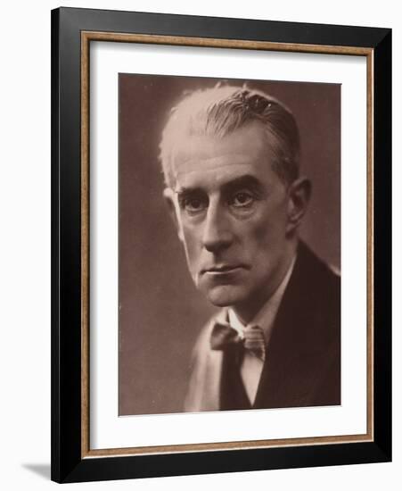 Maurice Ravel, C 1935-null-Framed Photographic Print