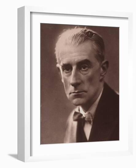 Maurice Ravel, C 1935-null-Framed Photographic Print