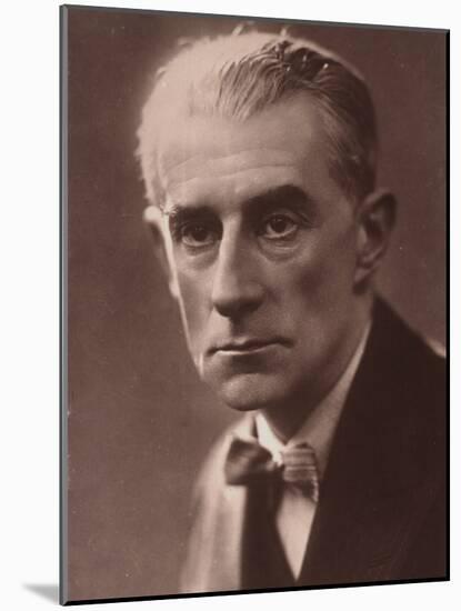 Maurice Ravel, C 1935-null-Mounted Photographic Print