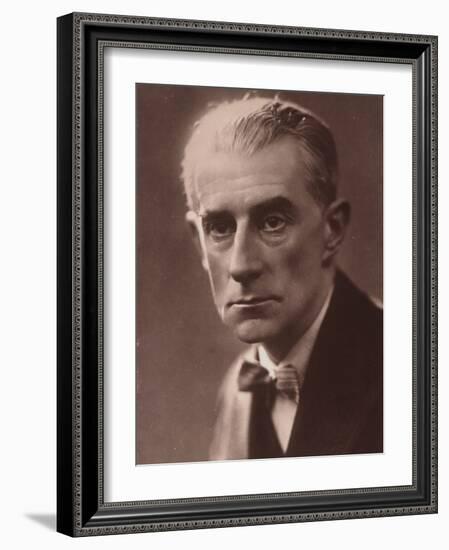 Maurice Ravel, C 1935-null-Framed Photographic Print