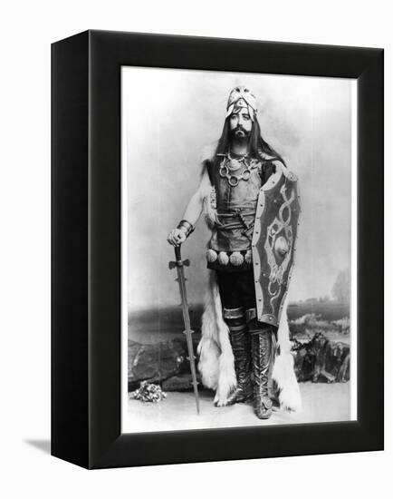 Maurice Renaud (1861-1933) as Harald in 'Gwendoline' by Emmanuel Chabrier (1841-94)-Benque Studio-Framed Premier Image Canvas