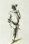 Arlequine, Italian Theater Costume-Maurice Sand-Giclee Print