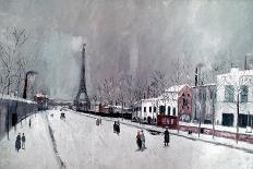 Utrillo: Eiffel Tower-Maurice Utrillo-Mounted Giclee Print