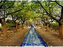 Ribeira Das Naus Esplanade, Along the Tagus River. Lisbon, Portugal-Mauricio Abreu-Framed Premier Image Canvas