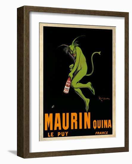 Maurin Quina, 1920 ca-Leonetto Cappiello-Framed Art Print
