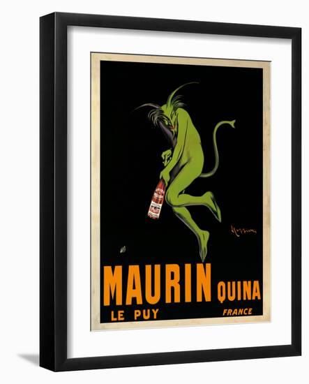 Maurin Quina, 1920 ca-Leonetto Cappiello-Framed Art Print