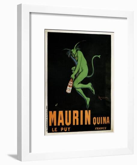 Maurin Quina-Leonetto Cappiello-Framed Art Print