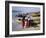 Mauritania, Nouakchott Fishermen Unload Gear from Boats Returning to Shore at Plage Des Pecheurs-Andrew Watson-Framed Photographic Print