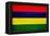 Mauritius Flag Design with Wood Patterning - Flags of the World Series-Philippe Hugonnard-Framed Stretched Canvas