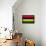 Mauritius Flag Design with Wood Patterning - Flags of the World Series-Philippe Hugonnard-Framed Stretched Canvas displayed on a wall