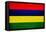 Mauritius Flag Design with Wood Patterning - Flags of the World Series-Philippe Hugonnard-Framed Stretched Canvas