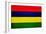 Mauritius Flag Design with Wood Patterning - Flags of the World Series-Philippe Hugonnard-Framed Premium Giclee Print