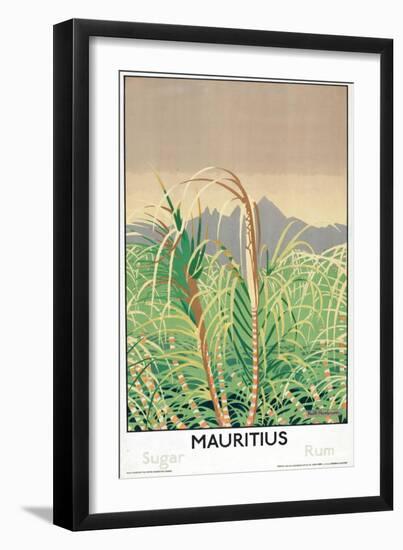 Mauritius - Sugar, Rum, from the Series 'Some Empire Islands'-Keith Henderson-Framed Giclee Print