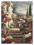 Courtyard Garden-Mauro-Framed Art Print