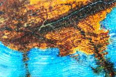 Abstract Graffiti Sea Sediment Agate Pattern-maury75-Framed Premier Image Canvas