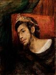 Ahasuerus, 1876 (Oil on Canvas)-Maurycy Gottlieb-Framed Giclee Print