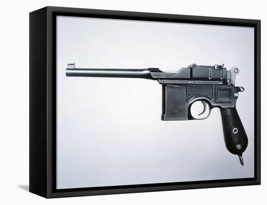 Mauser 7.53 Semi-Automatic Pistol (Metal)-German-Framed Premier Image Canvas