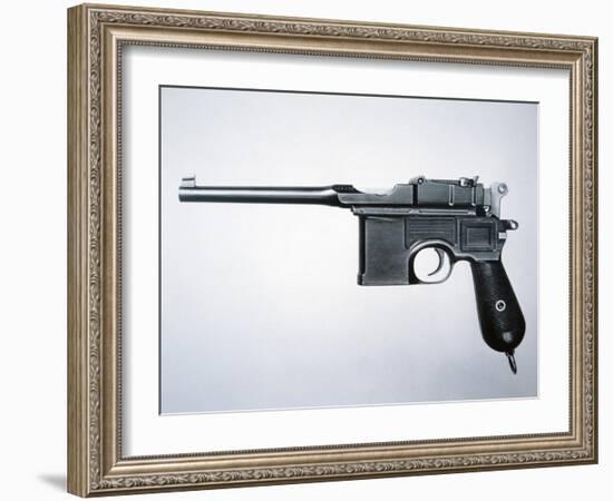 Mauser 7.53 Semi-Automatic Pistol (Metal)-German-Framed Giclee Print