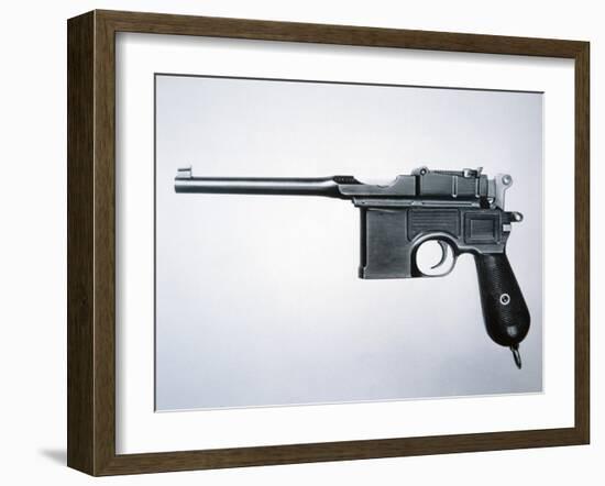 Mauser 7.53 Semi-Automatic Pistol (Metal)-German-Framed Giclee Print