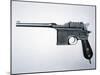 Mauser 7.53 Semi-Automatic Pistol (Metal)-German-Mounted Giclee Print