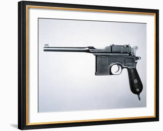 Mauser 7.53 Semi-Automatic Pistol (Metal)-German-Framed Giclee Print