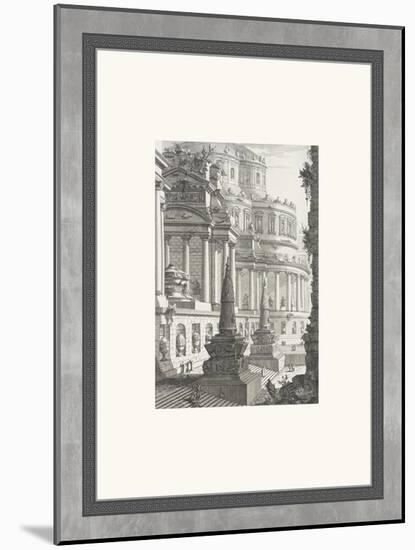 Mausoleo Antico-Giovanni Battista Piranesi-Mounted Art Print