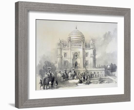 Mausoleum of Jufhir Junge, Delhi-English-Framed Giclee Print