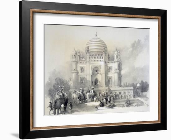 Mausoleum of Jufhir Junge, Delhi-English-Framed Giclee Print
