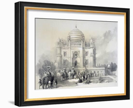 Mausoleum of Jufhir Junge, Delhi-English-Framed Giclee Print