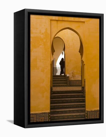 Mausoleum of Moulay Ismail, Meknes, Morocco, North Africa, Africa-Marco Cristofori-Framed Premier Image Canvas
