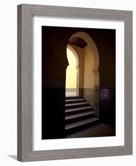 Mausoleum of Moulay Ismail, Meknes, Morocco, North Africa, Africa-Marco Cristofori-Framed Photographic Print