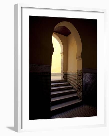 Mausoleum of Moulay Ismail, Meknes, Morocco, North Africa, Africa-Marco Cristofori-Framed Photographic Print