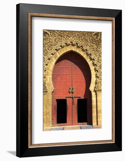 Mausoleum of Moulay Ismail, Meknes, Morocco, North Africa, Africa-Neil-Framed Photographic Print