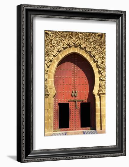 Mausoleum of Moulay Ismail, Meknes, Morocco, North Africa, Africa-Neil-Framed Photographic Print