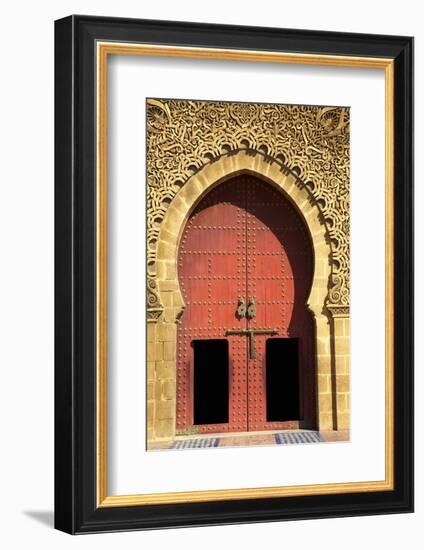 Mausoleum of Moulay Ismail, Meknes, Morocco, North Africa, Africa-Neil-Framed Photographic Print