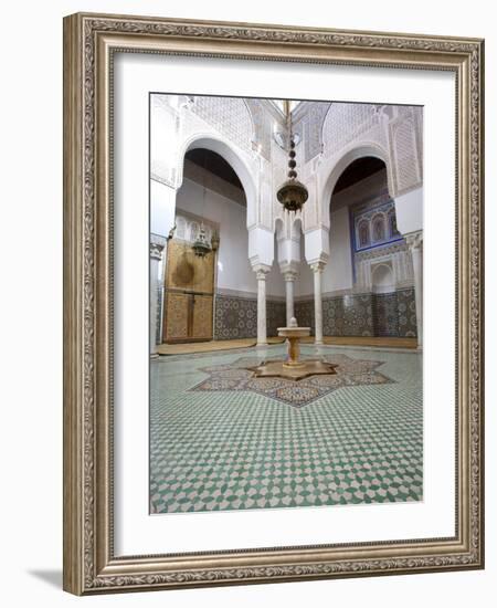 Mausoleum of Moulay Ismail, Meknes, UNESCO World Heritage Site, Morocco, North Africa, Africa-Marco Cristofori-Framed Photographic Print