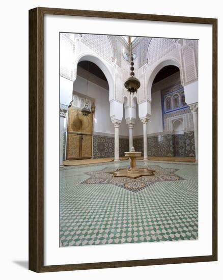 Mausoleum of Moulay Ismail, Meknes, UNESCO World Heritage Site, Morocco, North Africa, Africa-Marco Cristofori-Framed Photographic Print