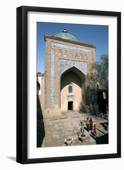 Mausoleum of Pahlavan Mahmud, Khiva, Uzbekistan-Vivienne Sharp-Framed Photographic Print