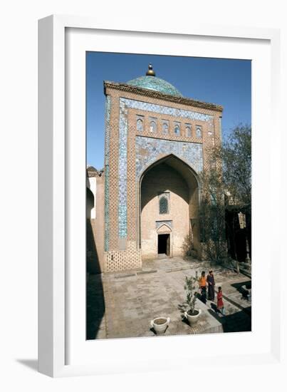 Mausoleum of Pahlavan Mahmud, Khiva, Uzbekistan-Vivienne Sharp-Framed Photographic Print