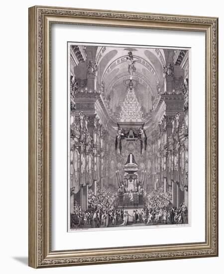 Mausoleum of the Oratoire Du Louvre-Charles Le Brun-Framed Giclee Print