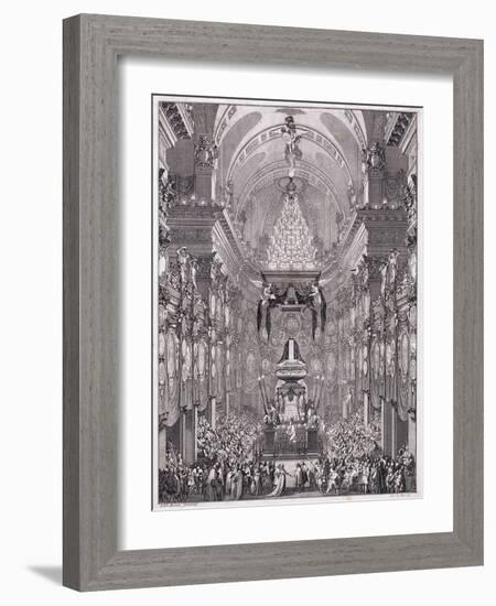 Mausoleum of the Oratoire Du Louvre-Charles Le Brun-Framed Giclee Print