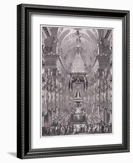 Mausoleum of the Oratoire Du Louvre-Charles Le Brun-Framed Giclee Print