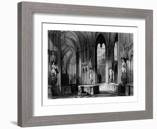 Mausoleum of the Orleans Family, Chapel of Dreux, France, 1875-Henry Adlard-Framed Giclee Print