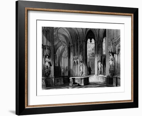 Mausoleum of the Orleans Family, Chapel of Dreux, France, 1875-Henry Adlard-Framed Giclee Print