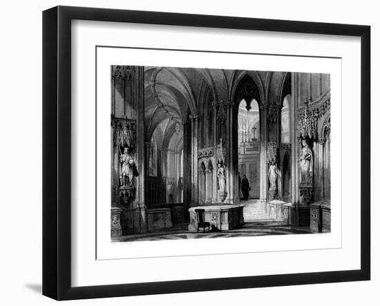 Mausoleum of the Orleans Family, Chapel of Dreux, France, 1875-Henry Adlard-Framed Giclee Print