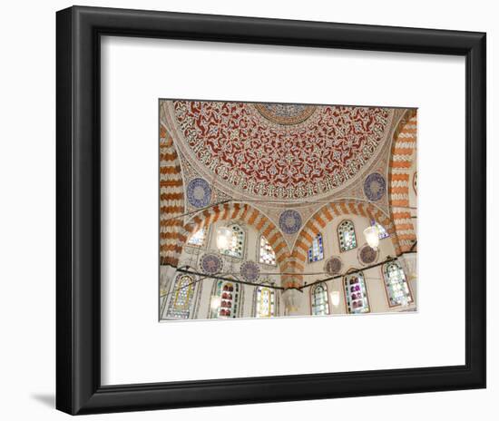 Mausoleum of the Sultans, Aya Sofya, Circa 1566-1603, 16th Century Iznik Tiles, Istanbul, Turkey-Cindy Miller Hopkins-Framed Photographic Print