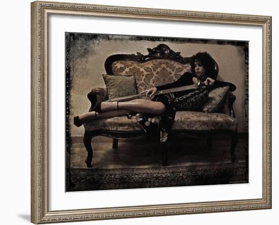 Mauvais Odalisque-Fabio Panichi-Framed Photographic Print