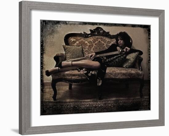 Mauvais Odalisque-Fabio Panichi-Framed Photographic Print